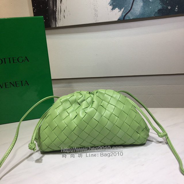 Bottega veneta高端女包 98061 寶緹嘉升級版小號編織雲朵包 BV經典款純手工編織羔羊皮女包  gxz1244